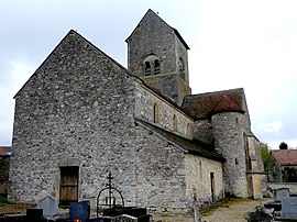 The church in Marfaux