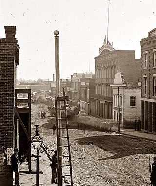 <span class="mw-page-title-main">Marietta Street</span> Historic street in Downtown Atlanta