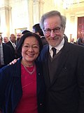 Thumbnail for File:Mazie Hirono with Steven Spielberg.jpg