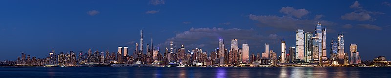 File:Midtown Manhattan from Weehawken September 2021 HDR panorama.jpg