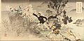 Scène de la première guerre sino-japonaise. Publié en 1894. Estampe polychrome , H. 36,4 cm. MET