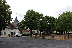 Skyline of Montilly