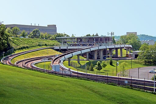Morgantown Personal Rapid Transit - West Virginia University - Evansdale