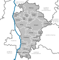 Vorschaubild für Liste der Gemeinden im Landkreis Aichach-Friedberg