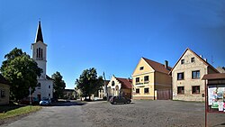 Skyline of Mutějovice