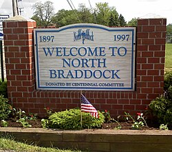 Borough Welcome Sign