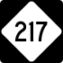 North Carolina Raya 217 penanda