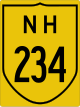 National Highway 234 Schild}}