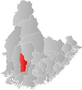 Poziția localității Comuna Hægebostad