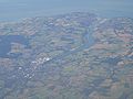 An aerial photograph of Newport.