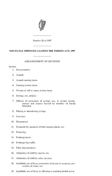 File:Non-Fatal Offences Against the Person Act, 1997.pdf