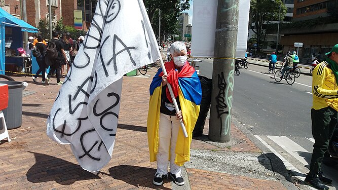 Paro Nacional en Colombia de 2021.