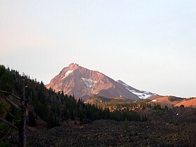 Sunrise over North Sister