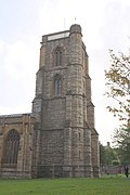 North face of the tower of St John the Baptist's Church - geograph.org.uk - 3671863.jpg