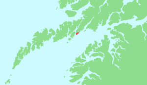 Location of Årsteinen