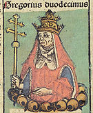 Grégoire XII (Nüremberg Chronicles)
