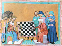 Якобус Цессолес. Книга о нравах и обязанностях знати, или О шахматной игре. Игроки в шахматы, XV век
