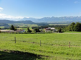 Zicht op Oberdiessbach