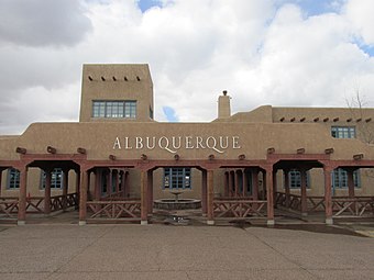 Old Albuquerque Municipal Airport Building, Albuquerque NM.jpg