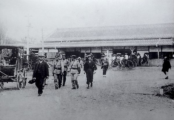 Chiba Station circa 1900