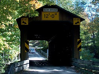 <span class="mw-page-title-main">Olin's Covered Bridge</span> Bridge in Ohio, United States