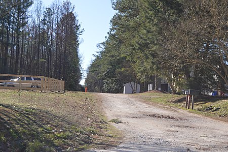 Olive Hill driveway