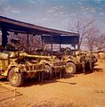 سيارات مدرعة استخدمتها القوات الجنوب أفريقية خلال عملية سافانا