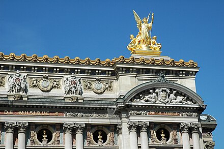 Detail of the Palais Garnier