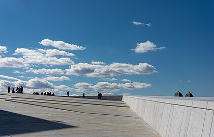 Oslo Opera House rooftop, Oslo, Norway