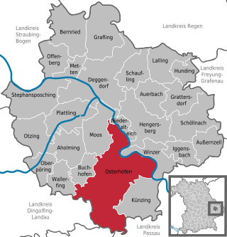 Osterhofen - Localizazion