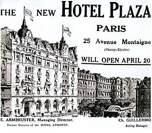 Plaza Athénée: Histoire, Palace, Chambres et suites