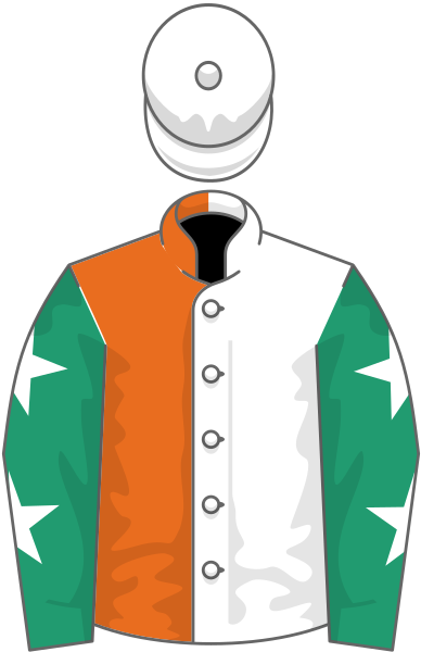 File:Owner Shamrock Thoroughbreds white cap.svg