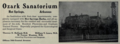 Ozark Sanatorium ("American medical directory", 1906 advert).png
