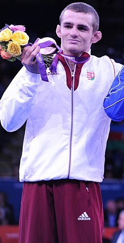 Péter Módos Lontoon olympialaisissa 2012.