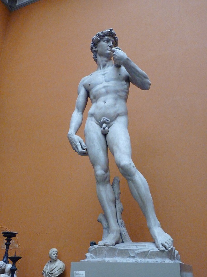 Скульптура давида в пушкинском музее