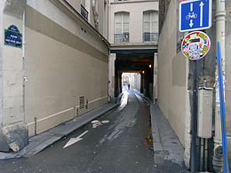 A Passage Saint-Pierre-Amelot cikk illusztráló képe