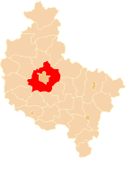 Carte du Powiat Poznański