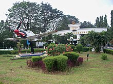 Entrance to the Halim Perdanakusuma Airbase located next to the entrance of the commercial airport Pangkalan TNI AU Halim - panoramio.jpg