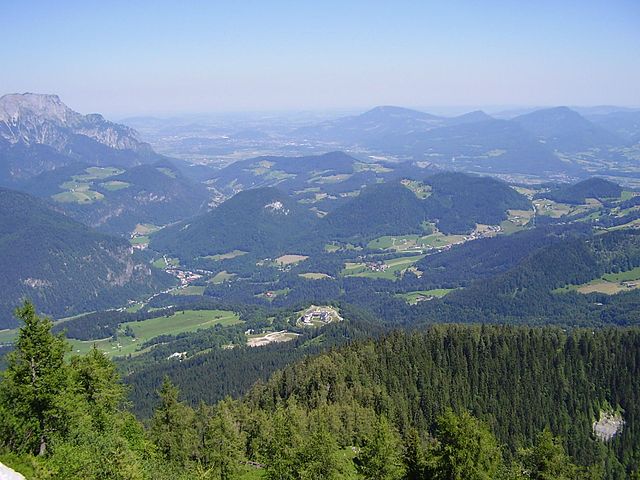 View from Kehlsteinhaus