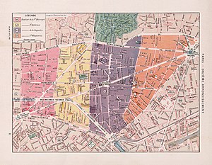 300px paris atlas by fernand bournon   28. 11e arrondissement   david rumsey