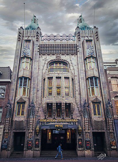 How to get to Pathé Tuschinski with public transit - About the place