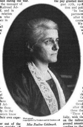 <span class="mw-page-title-main">Pauline Goldmark</span>