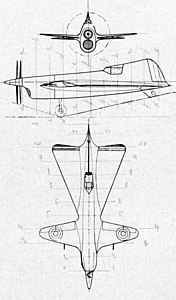 Payen Pa-112 3-view L'Aerophile Octobre 1938.jpg