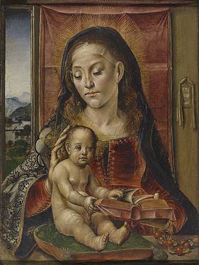 La Virgulino kun la infano (Muzeo Prado)