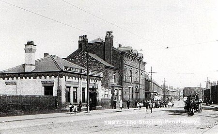 Pendlebury railway station 1897