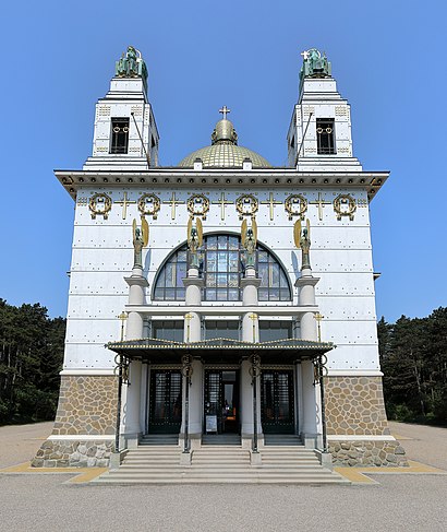 So kommt man zu dem Kirche Am Steinhof mit den Öffentlichen - Mehr zum Ort Hier