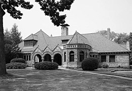 Pequot Library in Southport, 1966