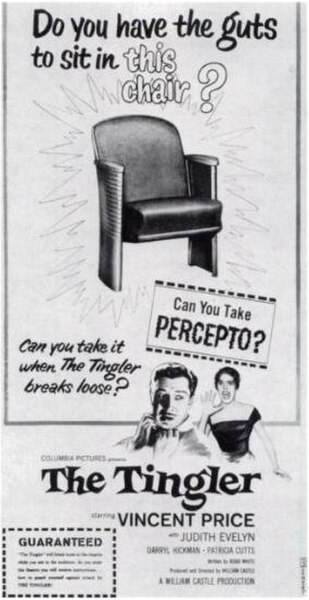 The Tingler, 1959: "Can You Take Percepto?"