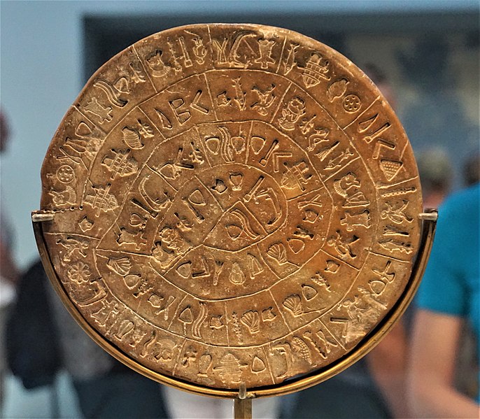 File:Phaistos Disc - Heraklion Archaeological Museum by Joy of Museums - 2.jpg