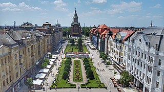 <span class="mw-page-title-main">Victory Square, Timișoara</span> Square in Timișoara, Romania